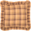 Prescott Pillow Fabric Ruffled 16x16 - The Village Country Store 