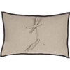 Wyatt Deer Applique Pillow 14x22 - The Village Country Store 