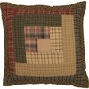 Tea Cabin Patch Pillow 12x12 - The Village Country Store 