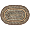 Espresso Jute Oval Placemat 12x18 - The Village Country Store