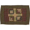 Oak & Asher Placemat Tea Cabin Placemat Quilted Set of 6 12x18