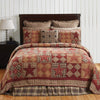 Dawson Star King Quilt 110Wx97L - The Village Country Store 