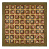 Tea Cabin King Quilt 110Wx97L - The Village Country Store 