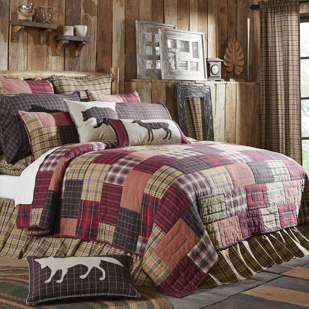 Wyatt Luxury King Quilt 120Wx105L - The Village Country Store