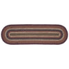 Beckham Jute Rug/Runner Oval w/ Pad 22x72 - The Village Country Store 