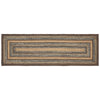Espresso Jute Rug/Runner Rect w/ Pad 22x72 - The Village Country Store 
