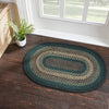 Pine Grove Jute Rug Oval w/ Pad 24x36 - The Village Country Store