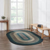 Pine Grove Jute Rug Oval w/ Pad 60x96 - The Village Country Store 