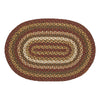 Tea Cabin Jute Rug Oval w/ Pad 20x30 - The Village Country Store 