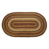 Tea Cabin Jute Rug Oval w/ Pad 27x48 - The Village Country Store 