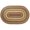 Tea Cabin Jute Rug Oval w/ Pad 60x96 - The Village Country Store 