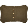Tea Cabin King Sham 21x37 - The Village Country Store 