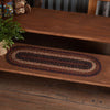 Beckham Jute Stair Tread Oval Latex 8.5x27 - The Village Country Store 