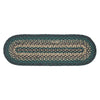 Pine Grove Jute Oval Runner 8x24 - The Village Country Store