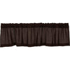 Burlap Chocolate Valance 16x72 - The Village Country Store 