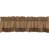 Cedar Ridge Valance Block Border 16x72 - The Village Country Store 