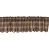 Dawson Star Scalloped Valance 16x72 - The Village Country Store 