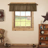 Tea Cabin Green Plaid Valance 16x60 - The Village Country Store 