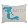 Seasons Crest Pillow Cover Nerine Mermaid Pillow 14x18