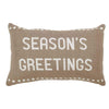Seasons Crest Pillow Cover Pearlescent Pillow 14x22