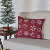 Snow Ornaments Pillow 14x18 - The Village Country Store