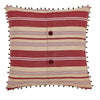 Seasons Crest Pillow Cover Vintage Stripe Noel Pillow 16x16