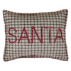 Weston Button Santa Pillow 14x18 - The Village Country Store