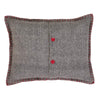 Seasons Crest Pillow Cover Weston Button Santa Pillow 14x18