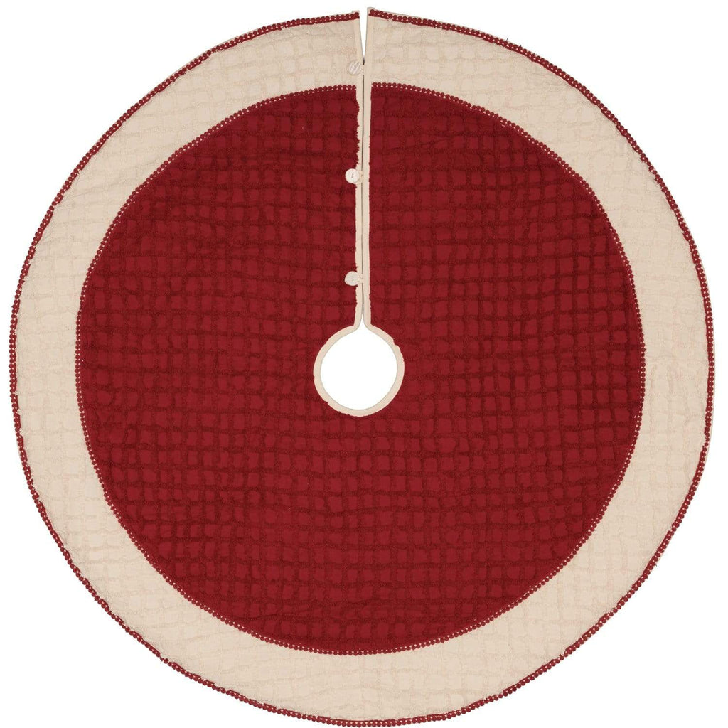 Chenille Christmas Tree Skirt 48 - The Village Country Store