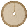 Festive Natural Burlap Ruffled Tree Skirt 48 - The Village Country Store