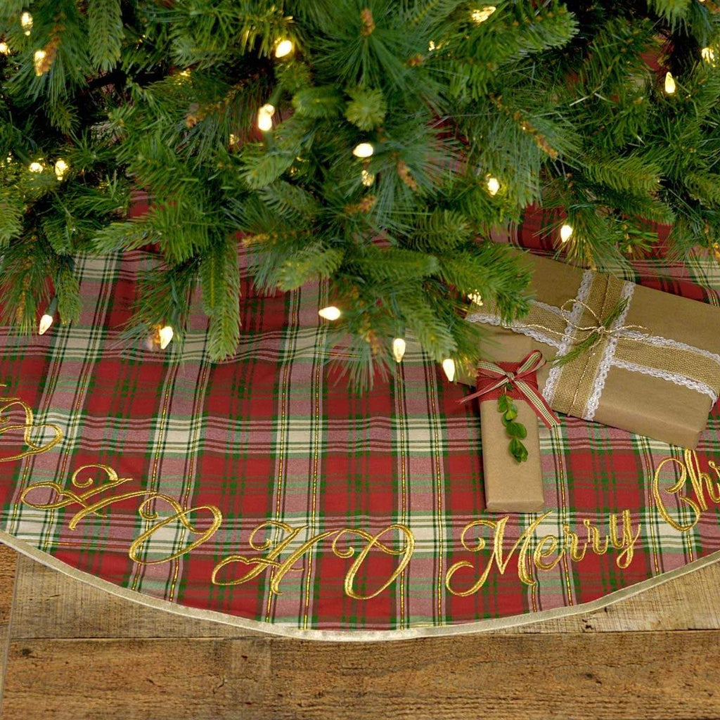 HO HO Holiday Tree Skirt 48 - The Village Country Store