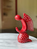 Praying Angel Soapstone Sculpture - Red Finish - The Village Country Store