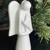 Angel Soapstone Sculpture with Eternal Light - The Village Country Store