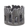 Circle of Elephants Soapstone Sculpture, 3 to 3.5-inch - Dark Stone - The Village Country Store