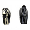 Zebra Soapstone Sculptures, Set of 2 - The Village Country Store