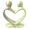 Soapstone Lovers Heart Natural - 6 Inch - The Village Country Store 