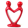 Soapstone Lovers Heart Red - 6 Inch - The Village Country Store