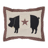 Cider Mill Primitive Pig Pillow 14x18 - The Village Country Store 