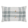 Pine Grove Plaid Noel Ornament Pillow 14x22 - The Village Country Store