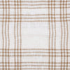 The Village Country Store Accent Pillows Wheat Plaid Fabric Pillow 18x18