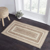 Natural & Creme Jute Rug Rect w/ Pad 27x48 - The Village Country Store 