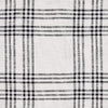 Black Plaid King Coverlet 97x110 - The Village Country Store 