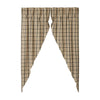 Cider Mill Plaid Prairie Long Panel Set of 2 84x36x18 - The Village Country Store 