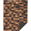 Patriotic Patch Twin Quilt Set; 1-Quilt 70Wx90L w/1 Sham 21x27 - The Village Country Store 