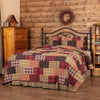 Wyatt King Quilt Set; 1-Quilt 105Wx95L w/2 Shams 21x37 - The Village Country Store 