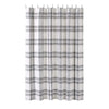 Black Plaid Shower Curtain 72x72 - The Village Country Store 