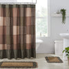 Crosswoods Patchwork Shower Curtain 72x72 - The Village Country Store 