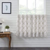 Frayed Lattice Oatmeal Tier Set of 2 L36xW36 - The Village Country Store 