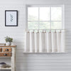 Stitched Burlap White Tier Set of 2 L24xW36 - The Village Country Store 