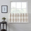 Wheat Plaid Tier Set of 2 L24xW36 - The Village Country Store 